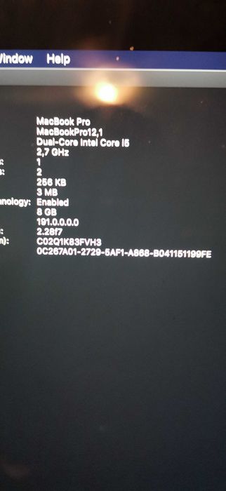 13'Macbook Pro Retina 2015 i5/128GB/8GB Ram A1502