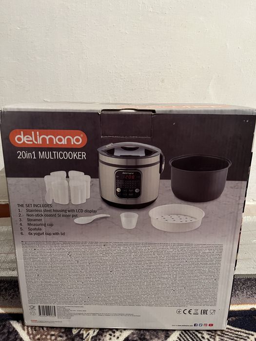 Мультиварка делимано 20в1