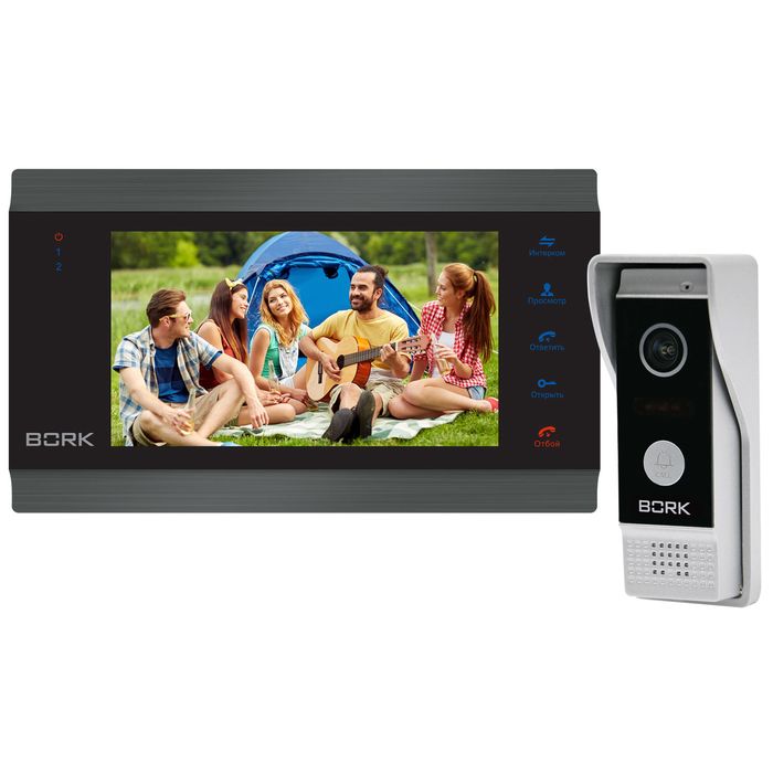 Супер ДОМОФОН с очень большим экраном за не большие деньги