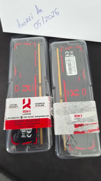 Kit RAM Goodram IRDM 16GB 2x8GB DDR4 3200MHz CL16