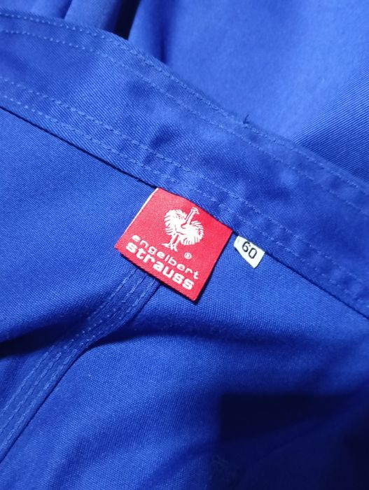 Strauss pantaloni lucru protecție salopeta 50 - 56 cm talie