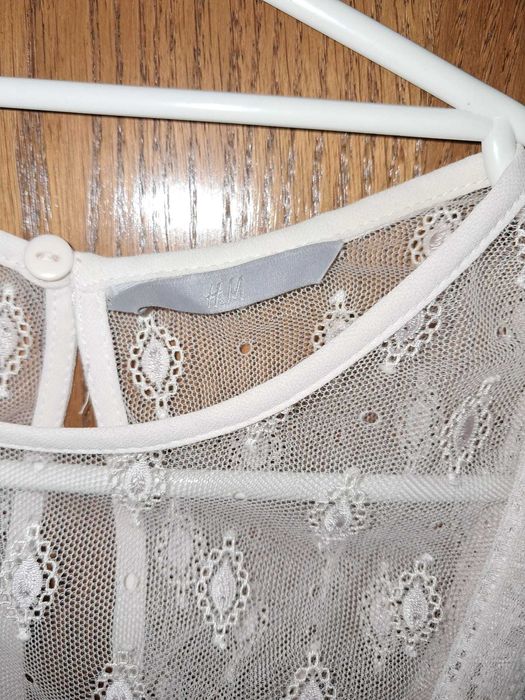 Rochie HM crem cu dantela