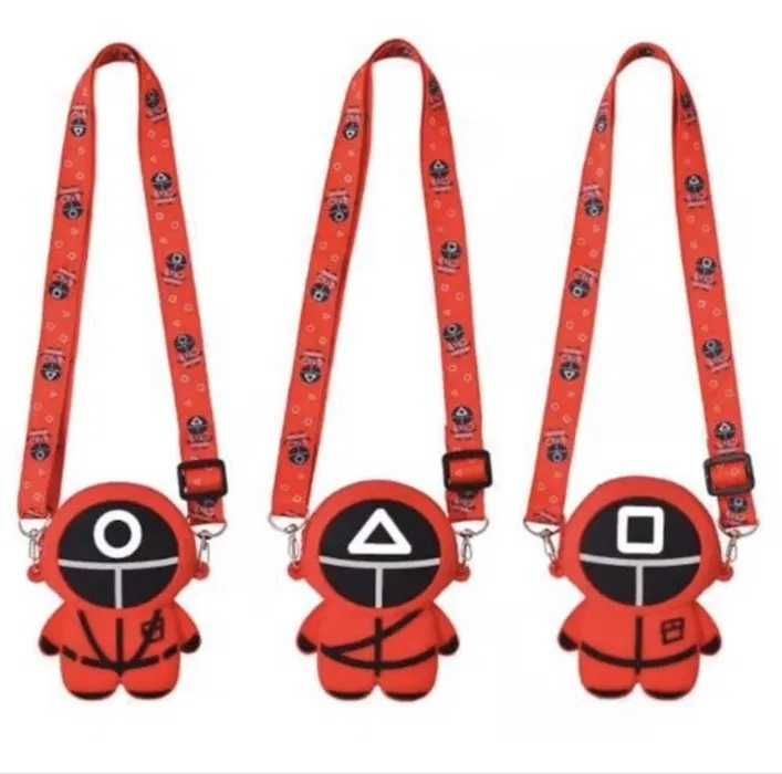 Играчка Pop it чанта Squid Game, Игра на Калмари