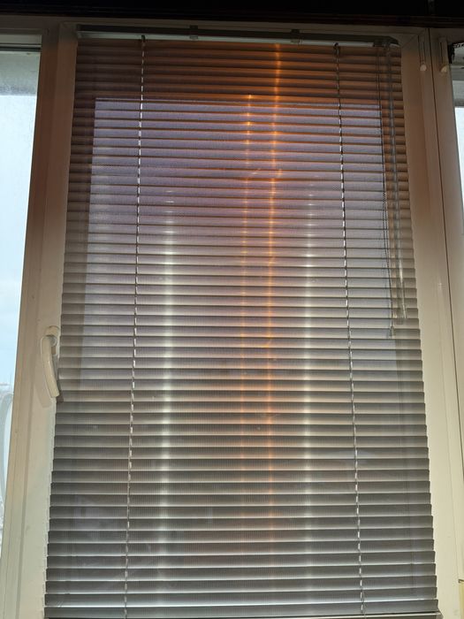 Алуминиеви щори- сив металик