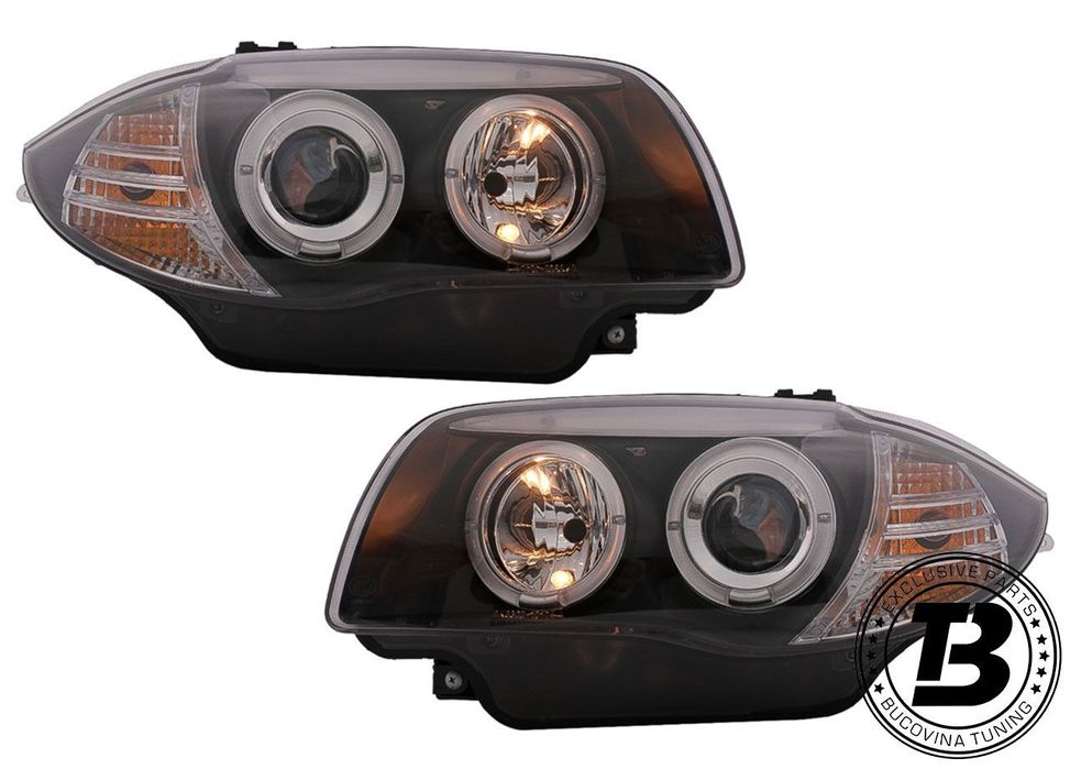 Faruri Angel Eyes compatibile cu BMW Seria 1 E81 E82 E87 E88