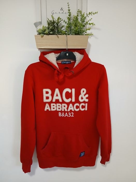 Hanorac BACI & ABBRACCI cu glugă marimea M.