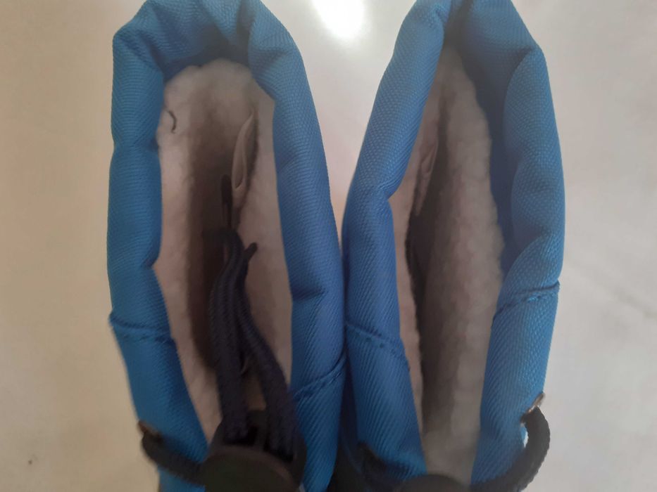 Cizme imblanite pentru copii, marime 31 (interior cca. 20cm), noi