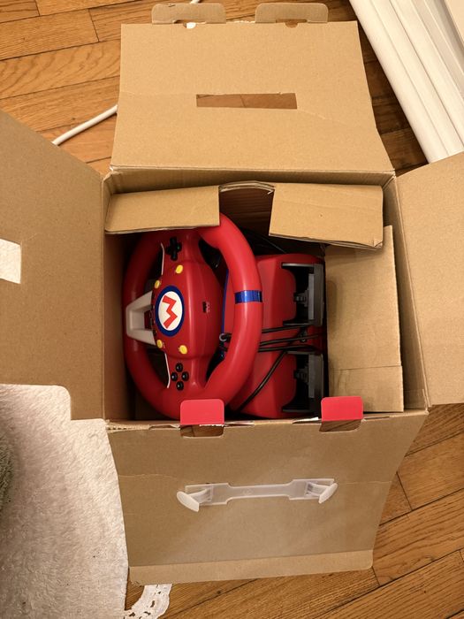 Mario kart racing wheel pro mini