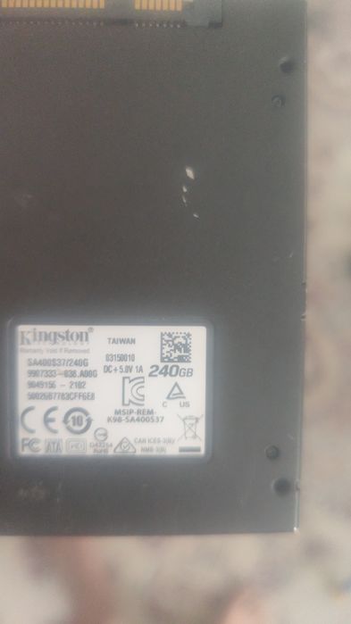 Ссд Кингстон 240 гигов