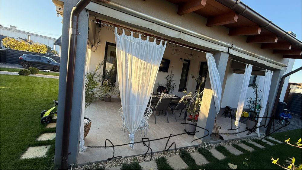 Prelata , Folie sistem inchidere terasa cu tambur