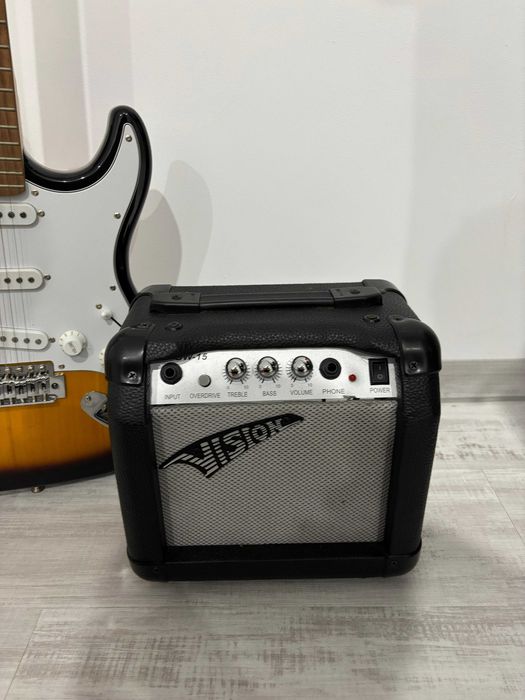 Set Chitara Electrica Vision Stratocaster