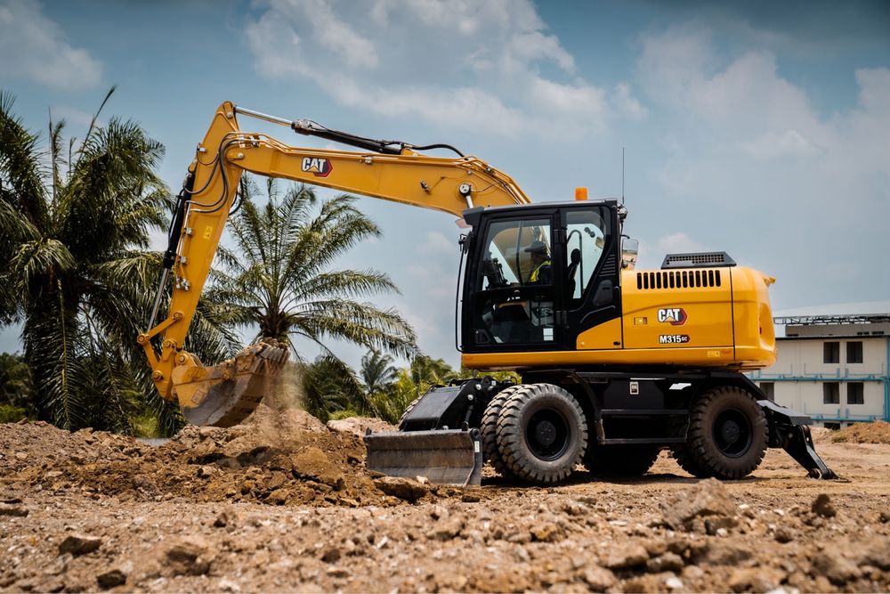 Колесный экскаватор CAT M315GC