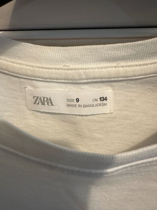 Bluze Zara, set de 2, alb si verde inchis