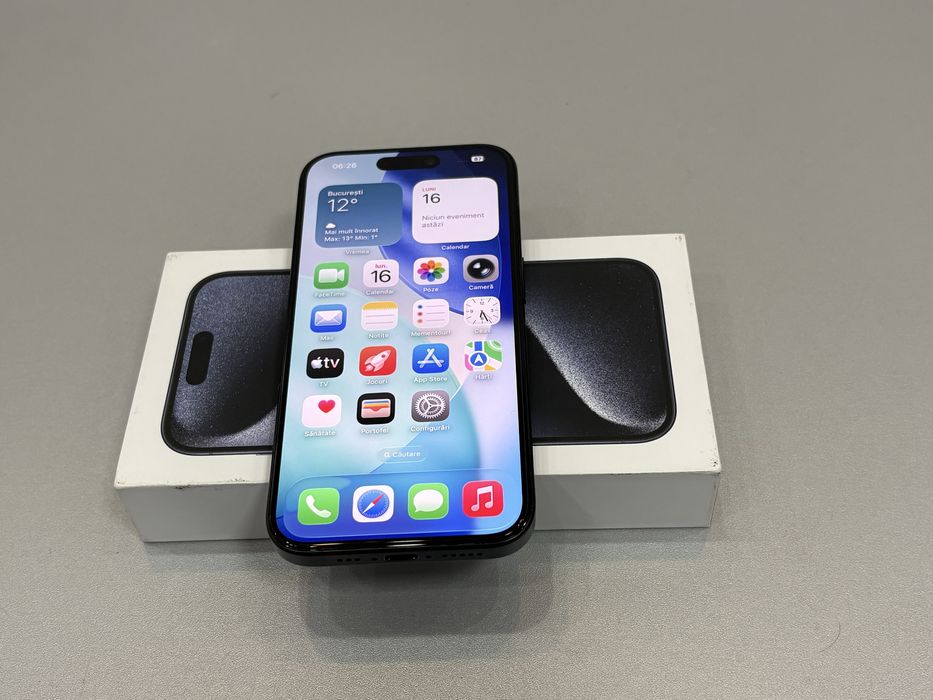 Iphone 15 Pro, 256 gb, Blue Titanium