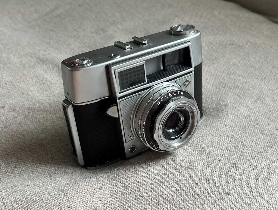 Aparat foto vintage Agfa Selecta cu obturator Prontor-Matic