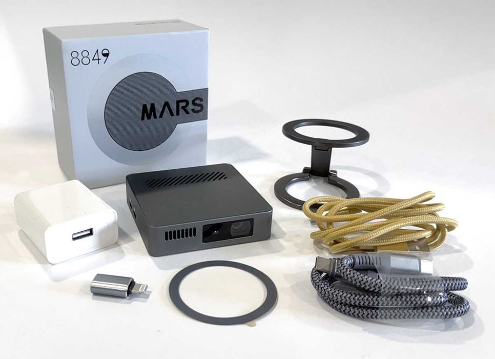 Videoproiector Ultra Portabil 8849 Mars, Smart, Full HD, Auto-Focus