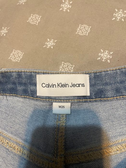 Къси дънкови панталонки Calvin Klein