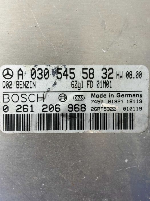 Комютър Мерцедес ML W163 3.2 V6 218 к.с. (00-03г) Computer Mercedes ML W163 3.2 V6 218 hp OEM: A0305455832