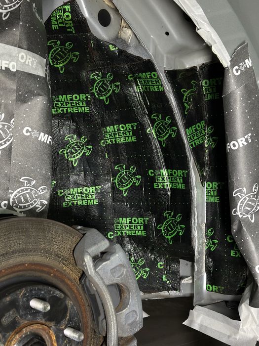 Антикоррозийная обработка и шумоизоляция арок и днища