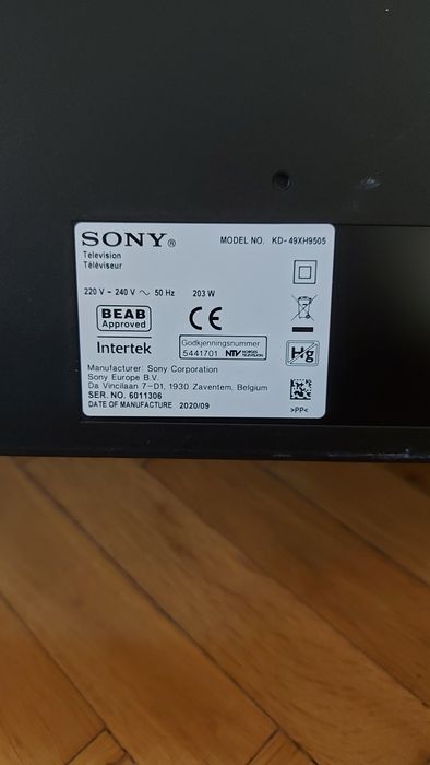 Sony KD-49XH9505
