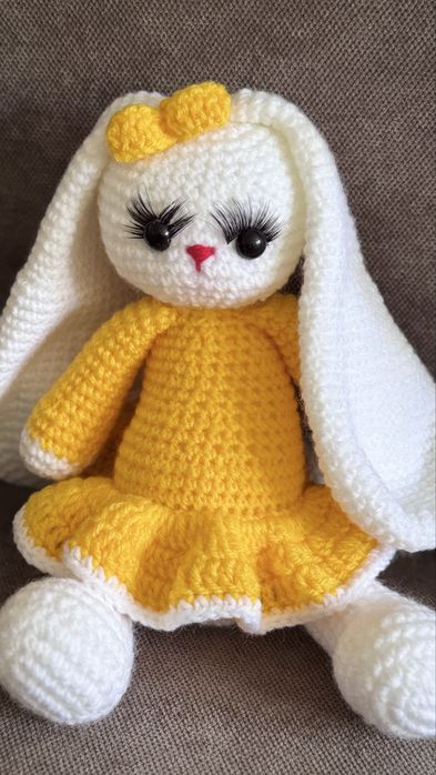 Вязаные игрушки ручной работы