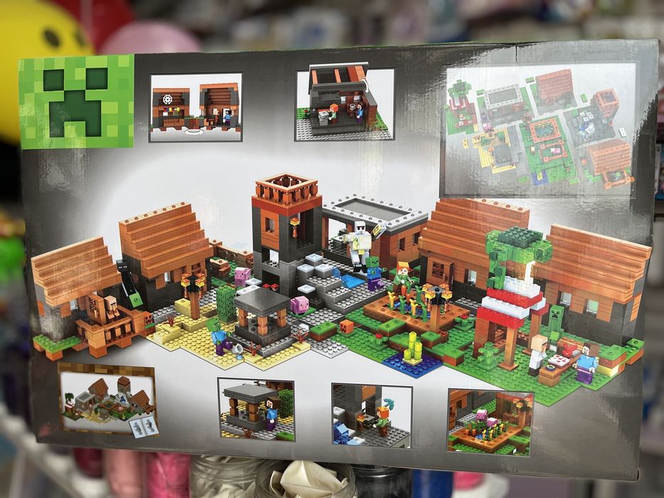 Конструктор Майнкрафт 1600 детали + Бесплатная доставка по городу Таш.