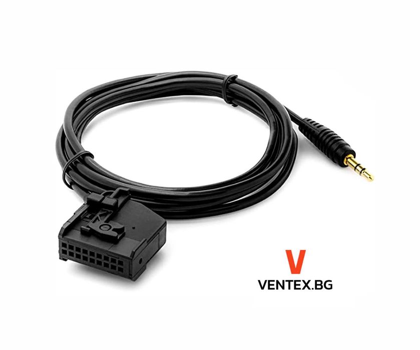 AUX кабел за Mercedes-Benz COMAND 2.0 аукс команд W202 W203 W208 W211