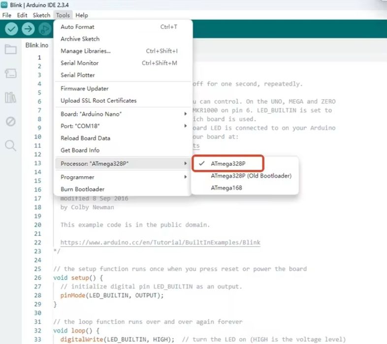 Arduino Nano type C