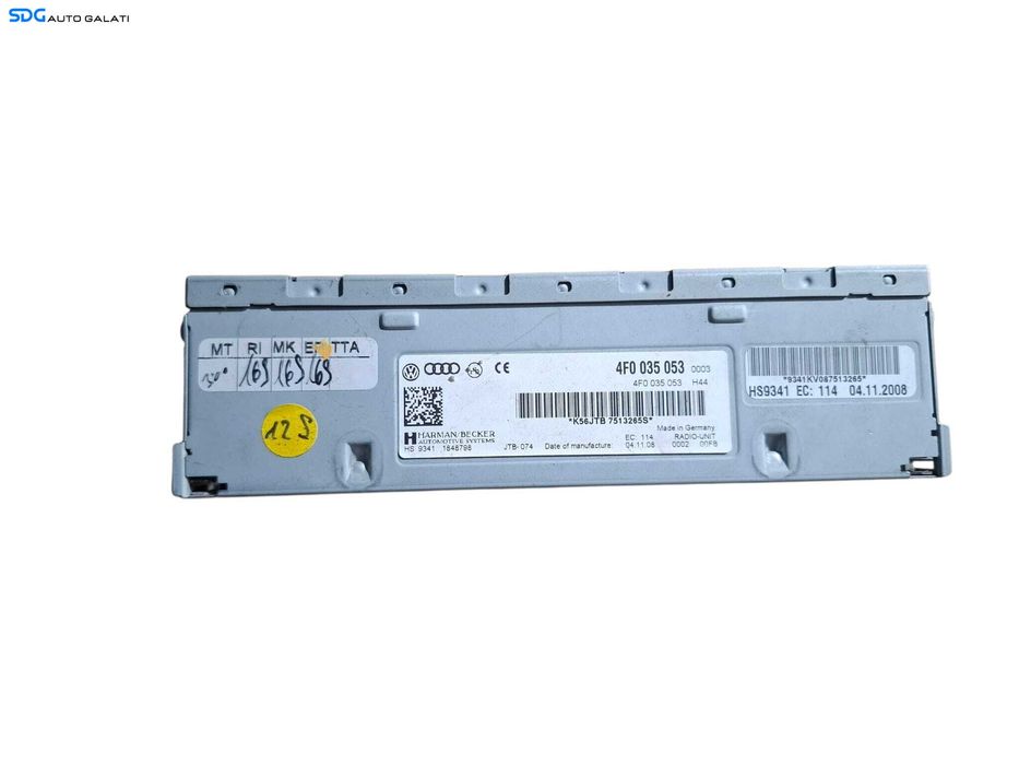 Unitate Radio Amplificator Sunet Audio Audi Q5 2009 - 2012 Cod 4F0035053 [L6405]