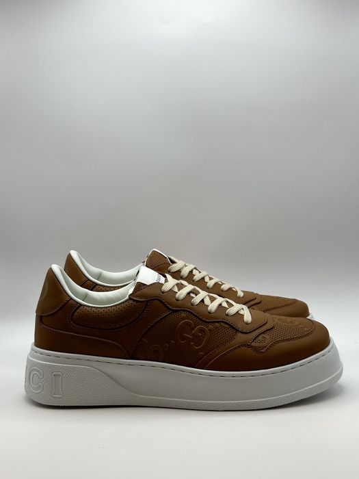 Gucci Classic Brown White Sole Sneakers