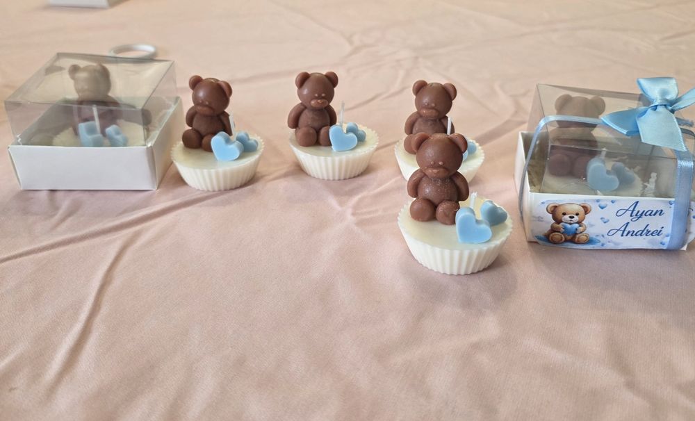 Marturii botez din ceara de soia naturala parfumata