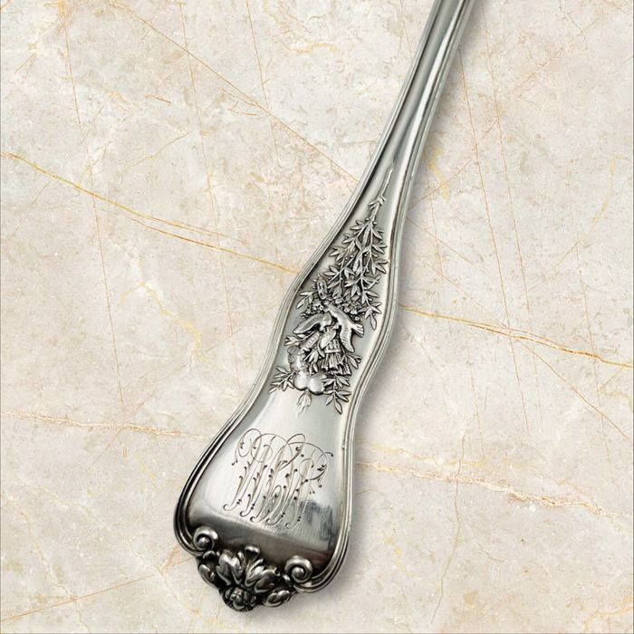 Tiffany&CO 1878г старинни сребърни лъжици 2 броя