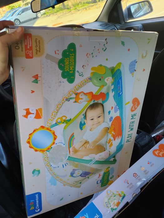 CLEMENTONI BABY Активна гимнастика Play with me със 7 активностиClemen