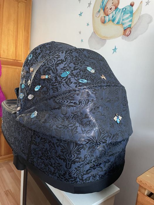 C Cybex Platinum e-Priam Jewels of Nature Пълен Комплект Бебешка Количка