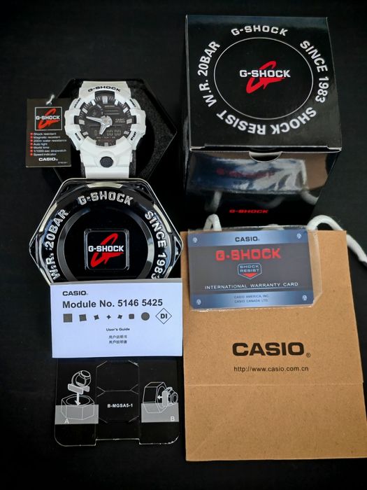 Casio G shock 11 бр за 350 лв, нови Касио часовници с кутии