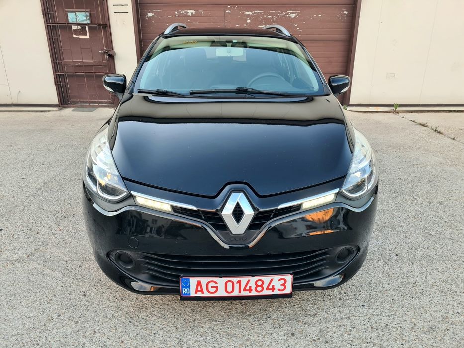 Renault Clio IV-1.5 Dci90/an 2014/euro 5/Rar efectuat/nr rosii/Ac  navi/rate Tbi
