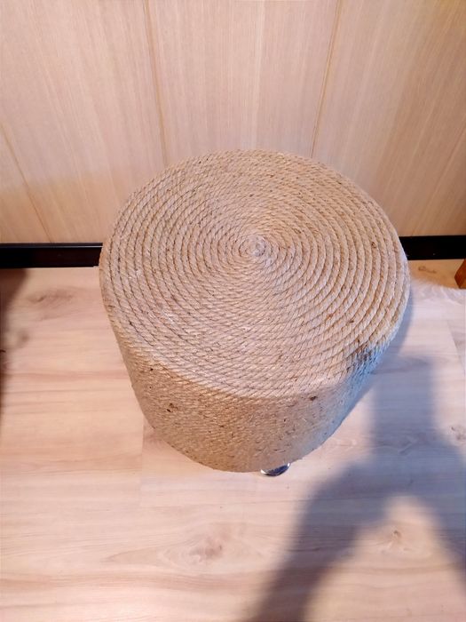 Пуфик ручная работа