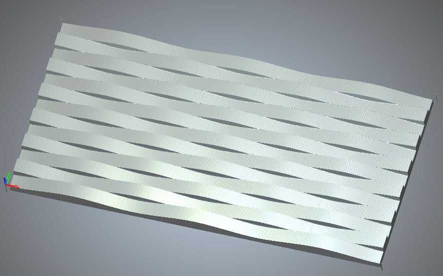 Фрезеровка матрицы , 3д модели для вакуумной формовки из МДФ Ровер