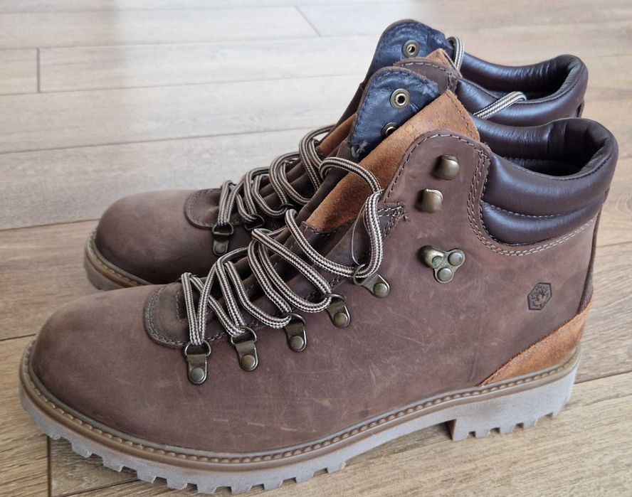 НОВИ Кожени Боти Lumberjack, размер 44 – Естествена Кожа, Необувани