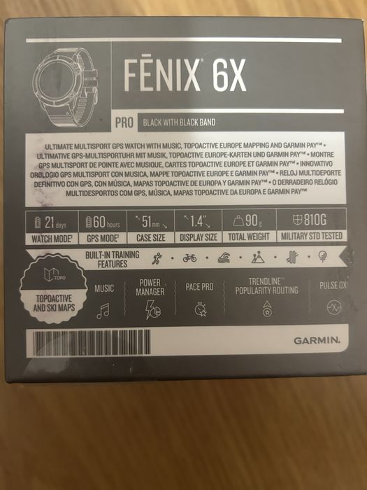 Ceas Garmin Fenix 6x pro