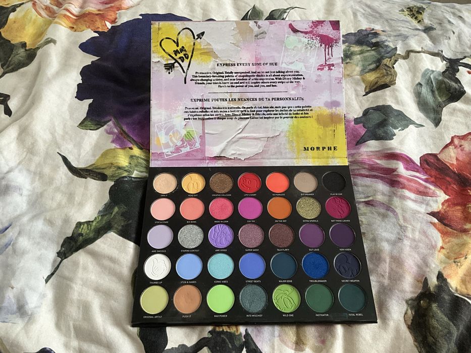 Paletă farduri Morphe x Disney – ediție limitată