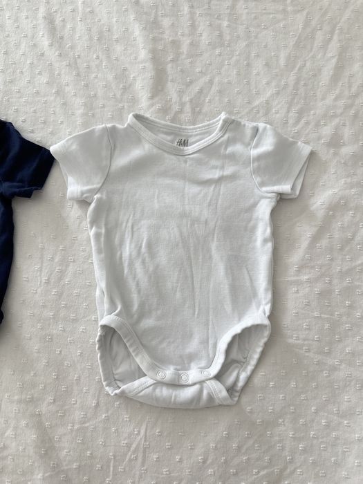 Бебешки бодита с къс ръкав размер 62 H&M