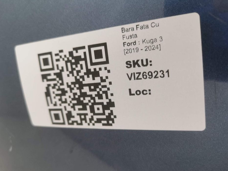 Форд Куга / Ford Kuga 3 Преден бампер с спойлер Ford Kuga 3 оригинален