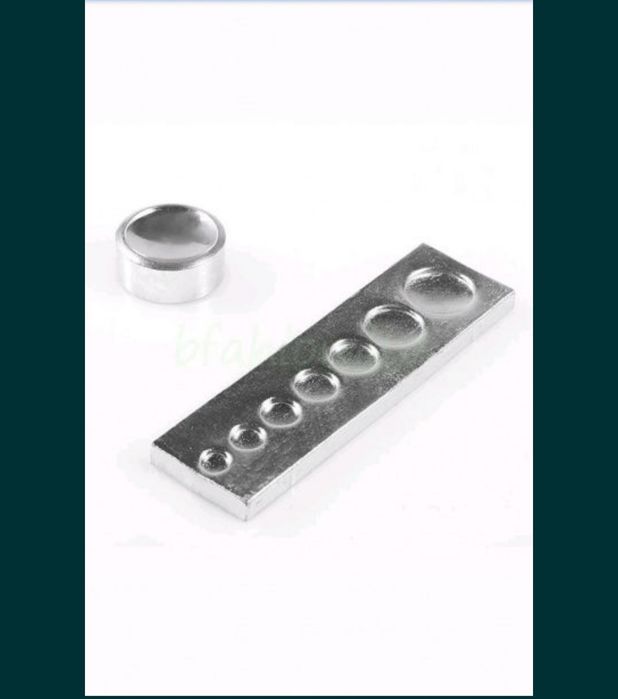 Set dispozitive montat capse piele: Nr 112