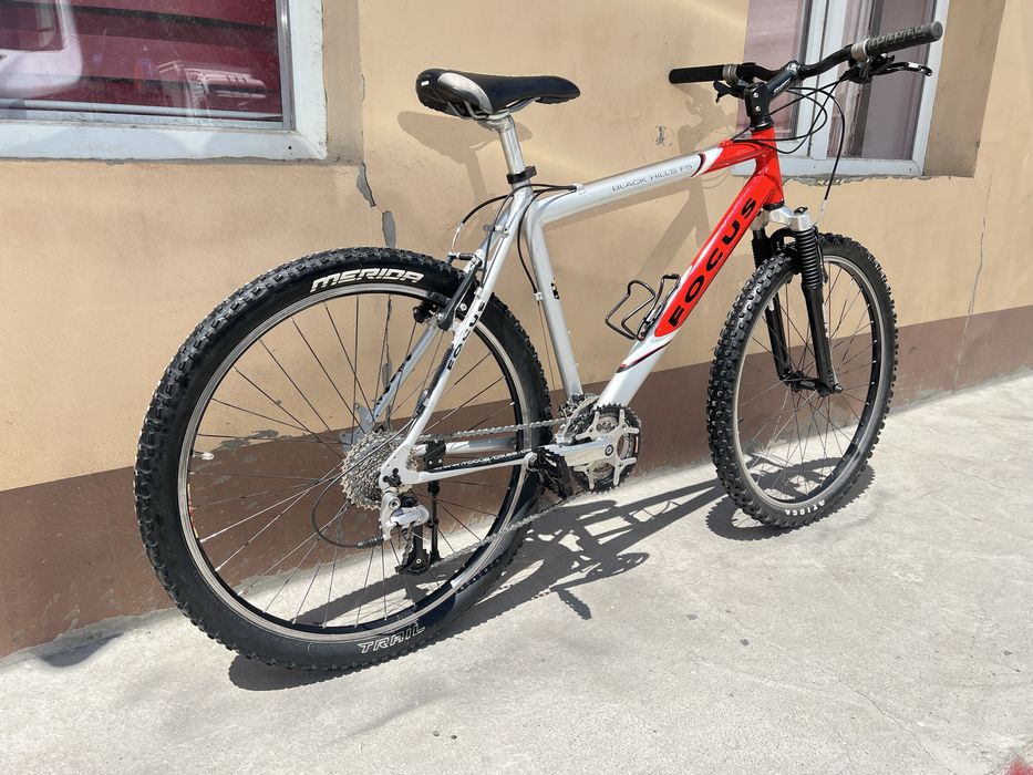 Bicicleta MTB Focus 26 Inch Aluminiu 27 viteze Shimano furca Rockshox