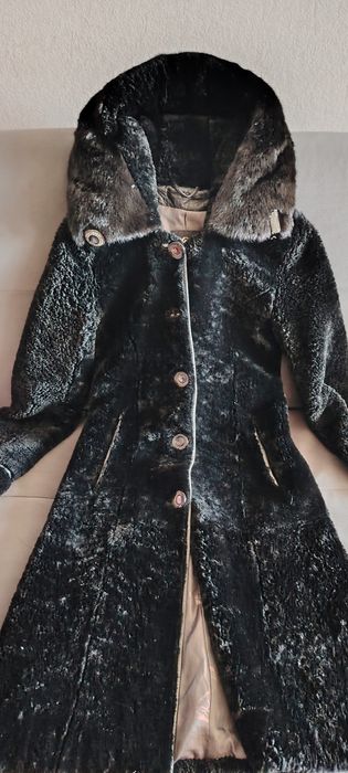 Шуба натуральная мутон