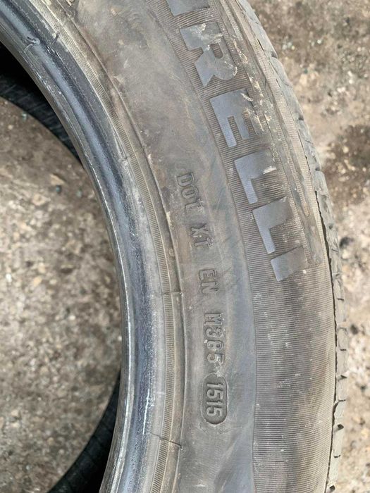 4 бр Летни Гуми Pirelli 225/55 R17 DOT 1515 грайфер 7мм ном 11