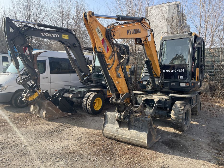 Услуги эксковатора с гидрамолотом