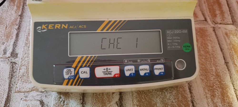 Аналитична везна KERN ACS/ACJ Версия 2.0 (2019)