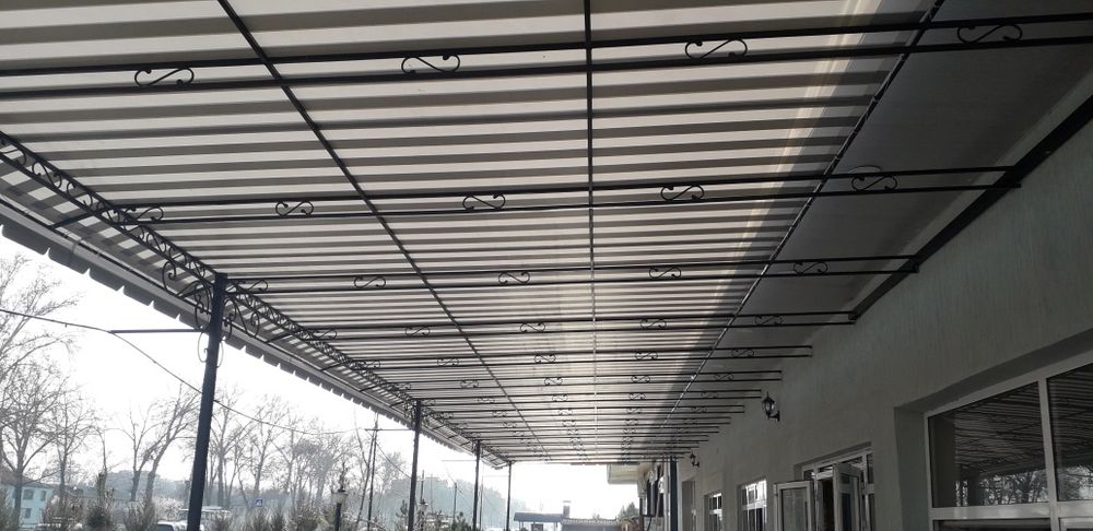 Банер баннер тент сетка установка